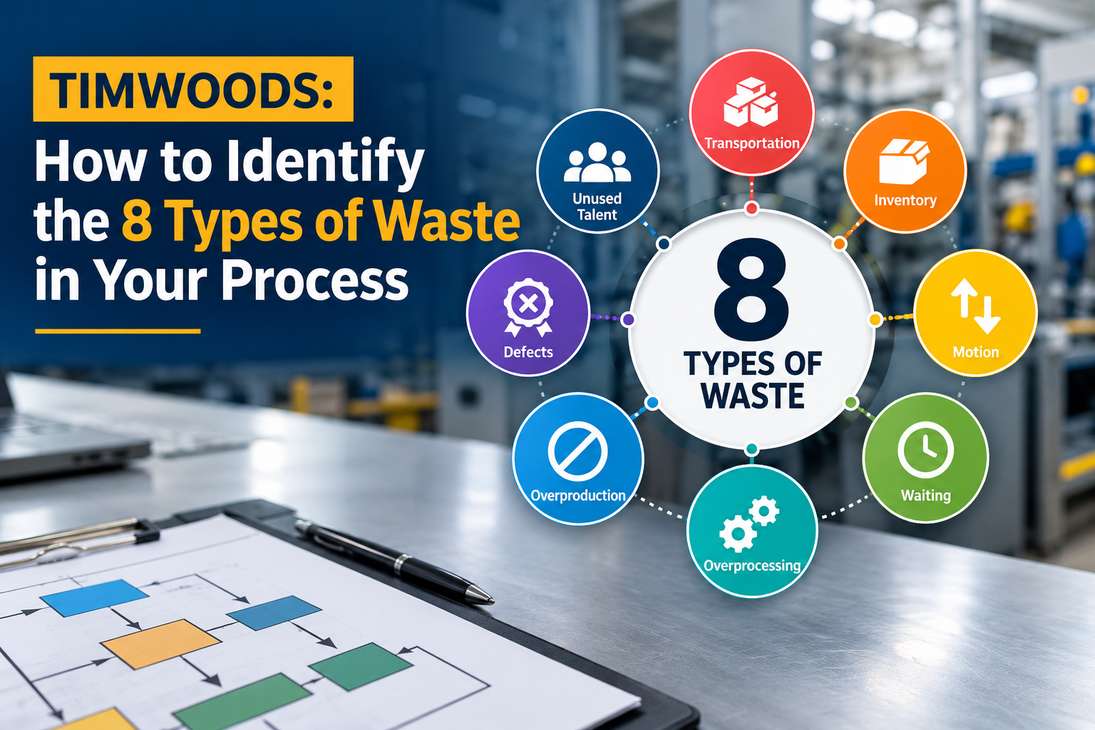 TIMWOODS: How to Identify the 8 Types of Waste in Your Process